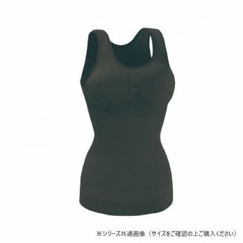 楽天ヘルシー救急BOX【メール便】 グローバル・ジャパン ムダ肉ぺたんこキャミソール S-M ブラック【お寄せ品、返品キャンセル不可。欠品終売時連絡あり】