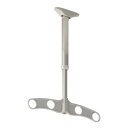 DRY・WAVE(ドライ・ウェーブ) 吊下げ型可動式物干金物(屋外物干し) 昇降タイプ・ショート (ST/ステンカラー) TD4560(ST)【お寄せ品、返品キャンセル不可。欠品終売時連絡あり】