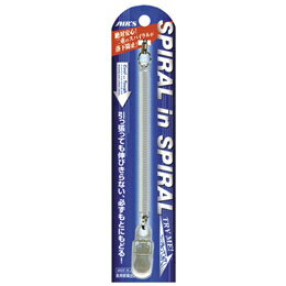 エアージェイ　スパイラルインスパイラルストラップ　シルバー ASS-06SL【楽天倉庫直送h】【返品キャンセル不可】