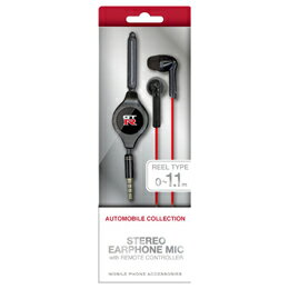 NISSAN 公式ライセンス品 GT-R STREO EARPHONEMIC WITH REMOTE CONTROLLER BLACK NR-ES36BK【取り寄せ品キャンセル返品不可、割引不可】