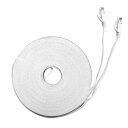 LANケーブル フラット CAT6 20m 白 AS-CAPC041【楽天倉庫直送h】【突然終了欠品あり】