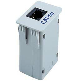 LAN用中継コネクタ(エンハンスドカテゴリ5対応)【楽天倉庫直送h】【突然終了欠品あり】