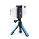 日本トラストテクノロジー セルフィ三脚ホルダー ブルー TRIPOD-PBL【割引不可、取り寄せ品キャンセル返品不可、突然終了欠品あり】