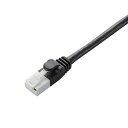 【5個セット】エレコム LANケーブル/CAT6対応/EU RoHS指令準拠/爪折れ防止/簡易パッケージ仕様/10m/ブラック LD-GPT/BK10/RSX5【割引不可、取り寄せ品キャンセル返品不可、突然終了欠品あり】(2)