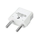 【10個セット】 YAZAWA 海外用電源プラグCタイプKP3X10【割引不可、取り寄せ品キャンセル返品不可、突然終了欠品あり】