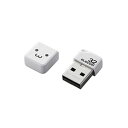 エレコム USBメモリ/USB2.0/小型/キャップ付/32GB/ホワイト MF-SU2B32GWHF【楽天倉庫直送h】【突然終了欠品あり】(2)