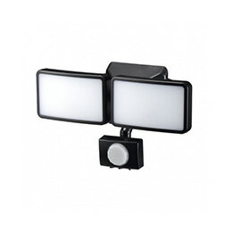 YAZAWA AC式 6WLEDセンサーライト2灯SLR6LEA2【楽天倉庫直送h】【突然終了欠品あり】