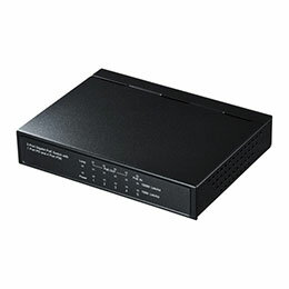 サンワサプライ ギガビットスイッチングハブ(5ポート、PoE受電給電両対応) LAN-GIH5PSEPD【楽天倉庫直送h】【突然終了欠品あり】 サンワサプライ ギガビットスイッチングハブ(5ポート、PoE受電給電両対応) LAN-GIH5PSEPD【楽天倉庫直送h】【突然終了欠品あり】