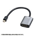 サンワサプライ ミニDisplayPort-HDMI 変換アダプタ HDR対応 AD-MDPHDR01【楽天倉庫直送h】【突然終了欠品あり】