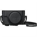 SONY RX100シリーズ用ジャケットケース ブラック LCJ-RXKBC【楽天倉庫直送h】【突然終了欠品あり】