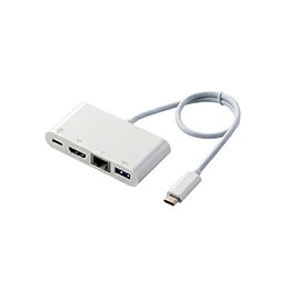쥳 Type-Cɥå󥰥ơ PDб Type-C1ݡ USB(3.1)1ݡ HDMI1ݡ LANݡ 30cm֥ ۥ磻 DST-C09WHڳŷҸľhۡλʤ