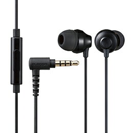 エレコム ステレオイヤホン/カナル型/φ3.5mm/マイク付/Fast Music/F12C/10.0mmドライバー/ブラック EHP-F12CMBK【割引不可、取り寄せ品キャンセル返品不可、突然終了欠品あり】(2)