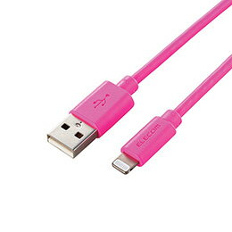 エレコム Lightningケーブル/スタンダード/1.5m/ピンク MPA-UAL15PN【楽天倉庫直送h】【突然終了欠品あり】