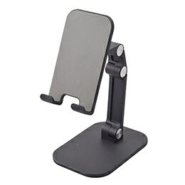 エツミ VLOG 折りたたみタブレットスタンドDX グレー VE-2279【楽天倉庫直送h】【突然終了欠品あり】