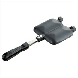 ノーブランド家電キッチン家電その他調理家電いつものトーストに飽きたら、ホットサンドを作ってみませんか?いつものトーストに飽きたら、ホットサンドを作ってみませんか?真ん中に仕切りが入っていて簡単に2等分できるダブルタイプ。 左右に別々の具材を入れれば一度に2種類のホットサンドが楽しめます。 本体はフッ素樹脂加工なのでお手入れも簡単です。 ※ガス火専用広告文責　(有)パルス　048-551-7965