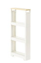 【直送品・大感謝価格】リセスーパースリムラックウッド4段 ホワイト 0328087 約120×400×850mm 1800g 日本製 2019 STAGE GI...