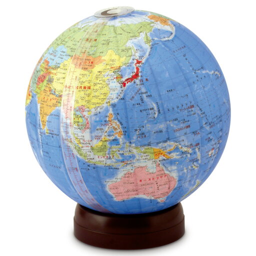 【直送品】【大感謝価格 】昭和カートン 無軸台座式地球儀 行政図タイプ 26-GBP-OP 直径26×高さ30cm 450g【本州のみ(離島不可)】