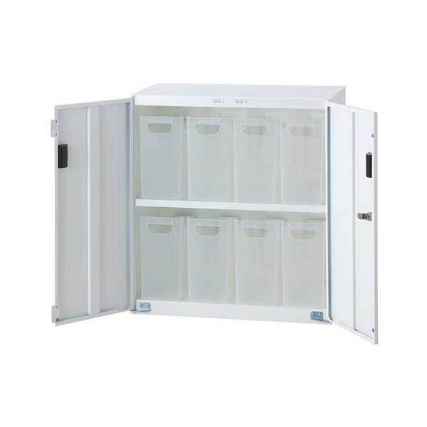 【直送品】ナカバヤシ セキュリティボックスインフロアケースW585 04×8 AF-S0408W【お寄せ品、返品キャンセル不可、割引不可品】