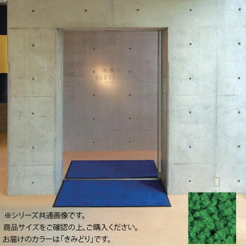 【直送品】インドアマット　ブライトマットII　30号　150×180cm　きみどり【お寄せ品、返品キャンセル不可、割引不可品】