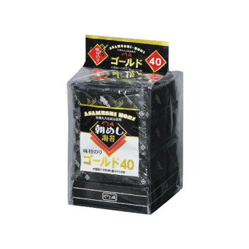 【直送品】やま磯 ゴールド40 40袋詰(12切5枚)×6個セット【お寄せ品、返品キャンセル不可、割引不可品】