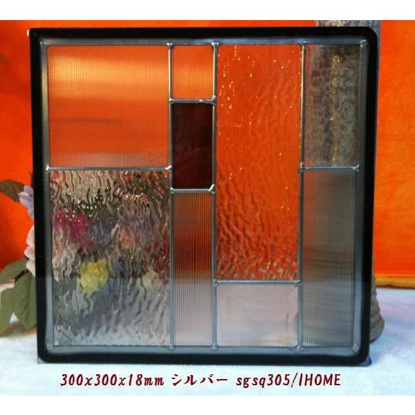 ステンド グラス デザインパネルsgsq305 別途送料発生する場合あり。突然の欠品終...