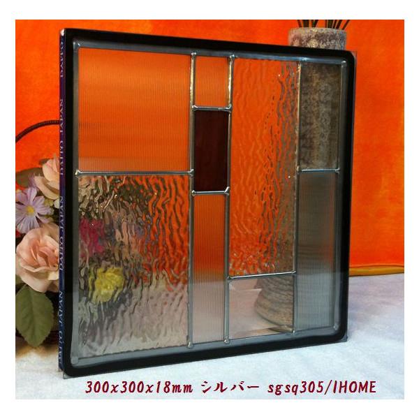 ステンド グラス デザインパネルsgsq305 別途送料発生する場合あり。突然の欠品終...