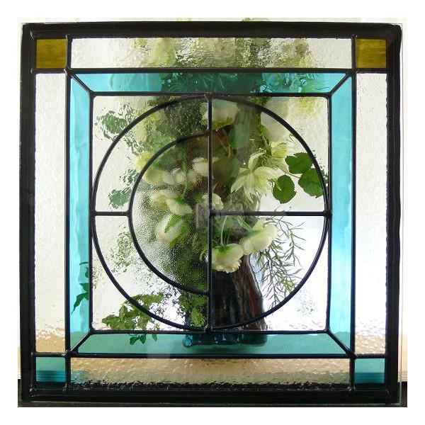 ステンド グラス デザインパネルsgsq430 別途送料発生する場合あり。突然の欠品終...