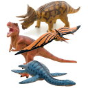 【直送品・大感謝価格 】ビニールモデル陸・海・空恐竜4体セット(70673-70671-70689-70674)(3)