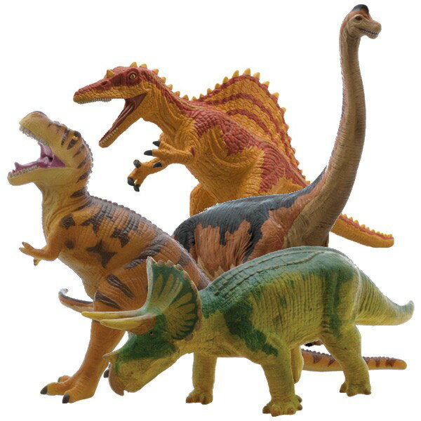 ビニールモデル人気恐竜4体セット(70639-70640-70670-70666)（FD-302、FD-303、FD-304、FD-306）大感謝価格 直送品。代引不可・同梱不可・返品キャンセル・割引不可