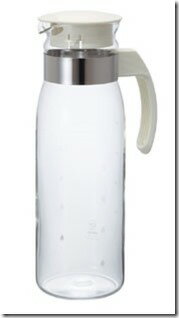 大感謝価格『ハリオ 冷蔵庫ポットスリム N 1,400ml オフホワイト RPLN-14-OW』