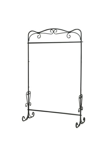 【メーカー直送・大感謝価格】2017-2018 ホームファニシングコレクション(259シリーズ) ブティックハンガー(フレンチシック) 90ブラック:SI-1732-BK-1200/90アイボリー:SI-1732-IV-1200 組立式【90アイボリー:在庫なくなり次第納期未定】