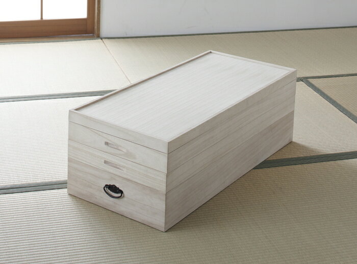 【直送品・大感謝価格】118セレクションカタログ2017 総桐衣裳ケース 3段 94101 W91×D41.5×H30.5cm 完..