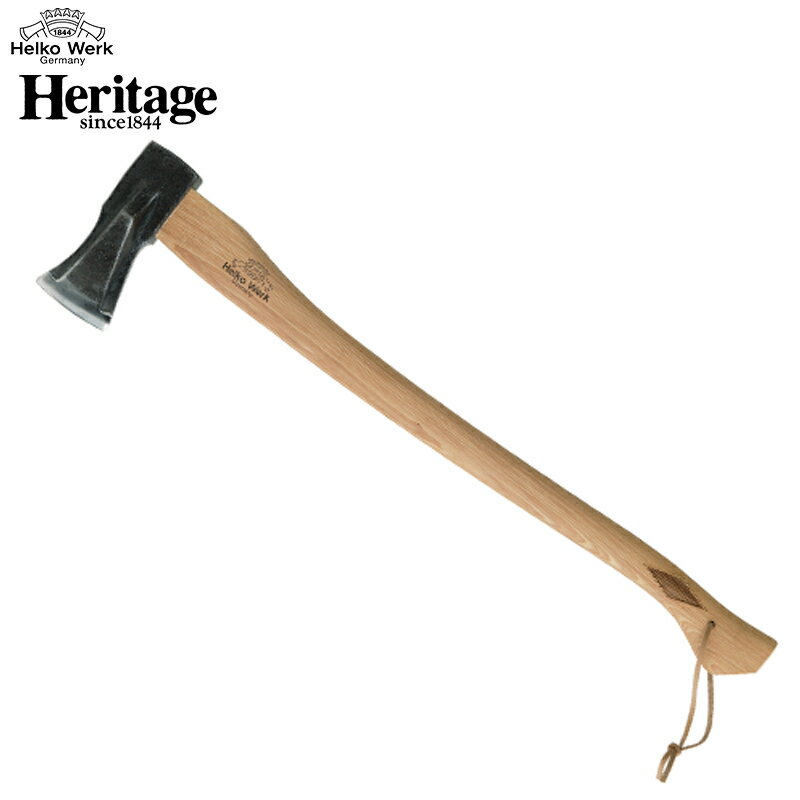 【メーカー直送・大感謝価格】ヘルコアックス HelkoAxe ヘリテイジ Heritage スプリッティングアックス HR-1 刃の重さ：2.0kg 全長：80.0cm