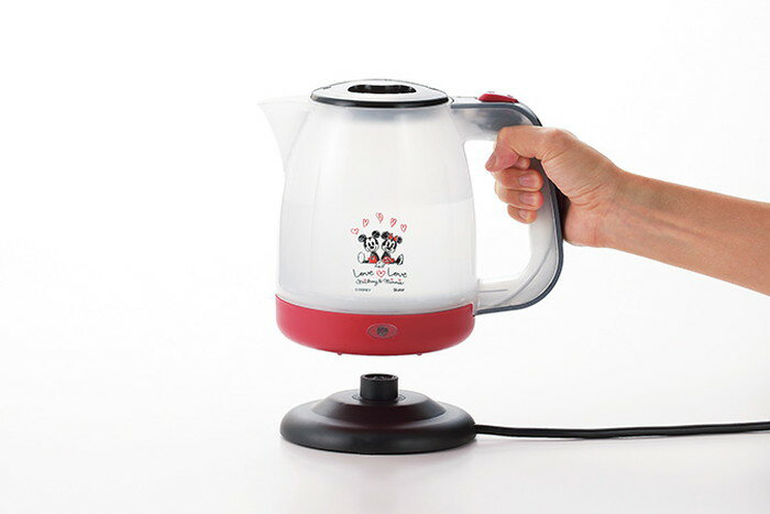 【直送品・大感謝価格】ミッキー＆ミニー 電気ケトル1.1L MM-208 約220×145×202mm 1100ml 2020STAGE GIFT CATALOG 229シリーズ 母の日