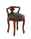 【直送品・ヘルシ価格】ヴァーサ 背付ラウンドチェア ブラウン/ホワイト 35267/24873 W40.5×D40.5×H60×SH46cm KUROSHIO SELECTION 2020