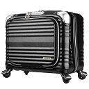 【直送品】6606-44 LEGEND WALKER GRAND HARD CASE ブレイド シリーズ Sサイズ 34L ブラック/ネイビー H34×W44×D25cm【ヘルシ価格】バッグ かばん スーツケース キャリーバッグ