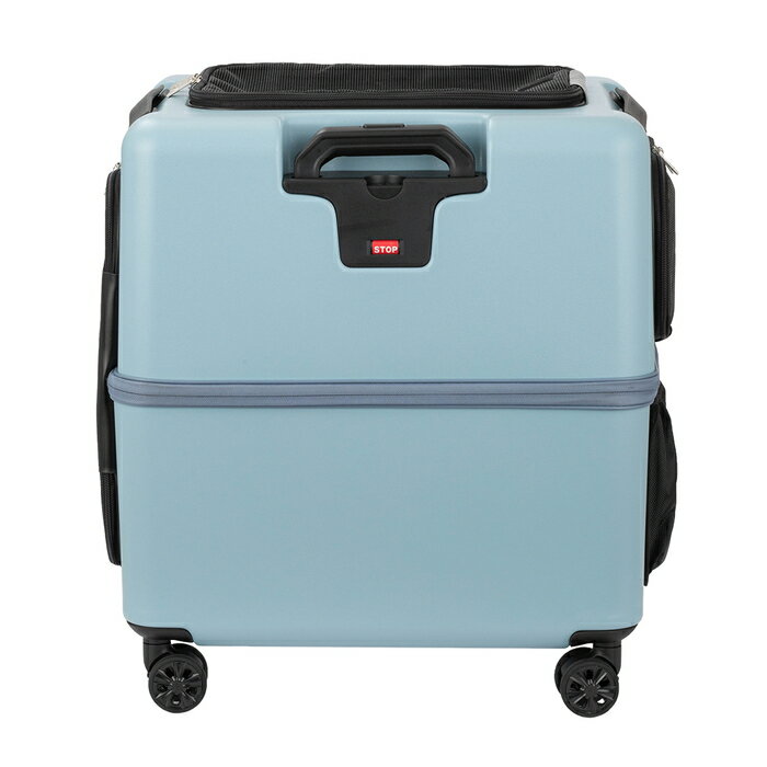 【直送品】PETiCO PET CARRY 3001 3001-L ブルー/グレー 80L【ヘルシ価