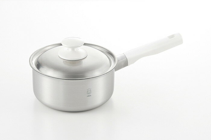 【直送品】BON 2層鋼片手鍋18cm BO-02 0307046 358×135×195mm 974g 2300ml 深さ90mm 2022 STAGE GIFT CATALOG 229シリーズ【ヘルシ価格】キッチン用品 調理器具 キッチン 料理 クッキング