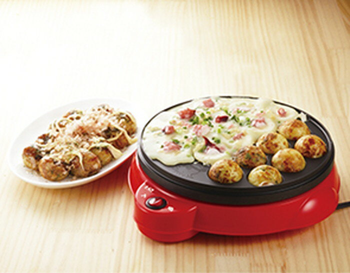 【直送品】電気たこ焼器 18穴 SNT-60 0483028 270×285×70mm 950g 2022 STAGE GIFT CATALOG 229シリーズ【ヘルシ価格】家電 キッチン家電 料理 クッキング 調理