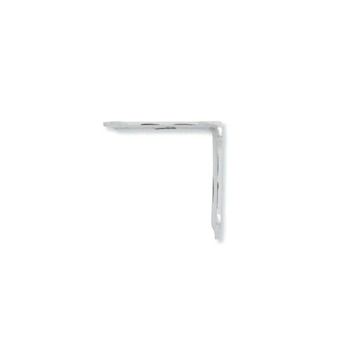 【4個セット】【直送品】アイアンブラケットS ホワイト/ブラウン 62180/62181 W3×D...
