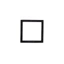 【2個セット】【直送品】スクエアブラケットS ブラック 62932 W0.8×D8×H8 POSH LIVING 2022 Collection PARTS 2...
