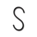 【6個セット】【直送品】SフックL ブラック/アンティークゴールド/シルバー 63165/63166/63711 W3×D0.3×H6.5 POSH LIVING 2022 Collection PARTS 291シリーズ【ヘルシ価格】日用品雑貨 生活雑貨 収納用品 フック S字フック