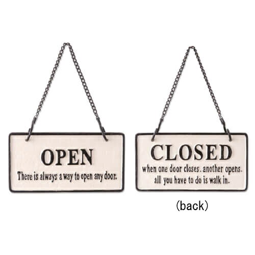 ľʡۥץ졼 OPEN&CLOSED 63422 W21.5D3.5(1)H27.5(11.5) POSH LIVING ...
