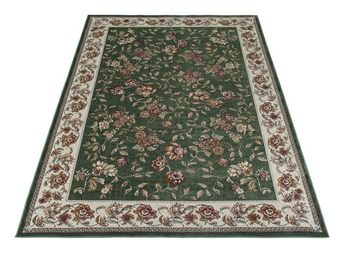 【直送品】ベルギー製モケット織り廊下敷 セリーヌ 195×250cm ベージュ/グリーン/ブルー R140073BE/R140073GN/R140073BL【ヘルシ価格】インテリア マット カーペット 廊下敷き [2]