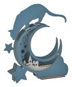 【直送品】ライト 猫と月夜/猫と魚/猫と小鳥 W23-0005/W23-0006/W23-0007 SETO CRAFT 2023秋冬オリジナルカタログ 259シリーズ【ヘルシ価格】インテリア 照明器具 インテリアライト テーブルランプ