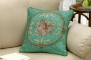 【直送品】イタリア製ゴブラン織クッション CUSHION-CLAS 45×45cm エメラルドグリーン/ベージュ/レッド/ブルー【ヘルシ価格】インテリア クッション 座布団 マット インテリアファブリック(3)