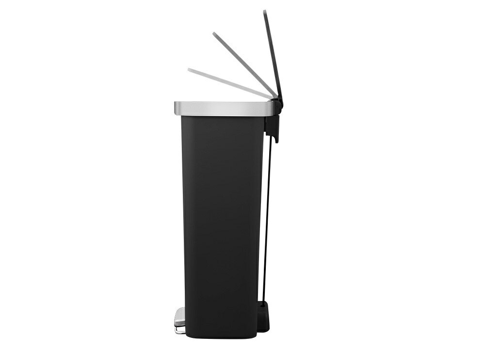 【直送品】HANA STEP BIN ハナステップビン 45L グレー/ブラック/ホワイト EK6266-45L-GR/EK6266-45L-BL/EK6266-45L-WH【ヘルシ価格】インテリア ゴミ箱 ダストボックス くずかご ゴミ入れ [2]