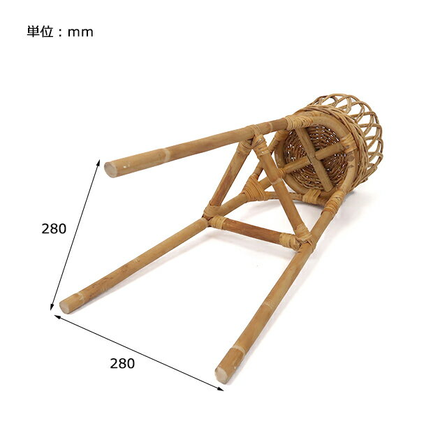 【直送品】フラワースタンドL JUGLAS ユグラ 92010014 280x280x650mm Creer 2024 N...