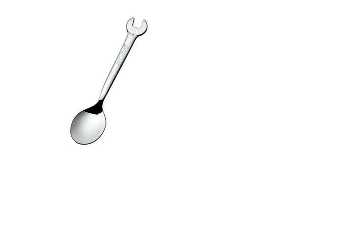 【2個セット】【直送品】スパナスプーン 中 台紙付き 0369009 33×150mm 33g 2024 STAGE GIFT CATALOG【ヘルシ価格】キッチン用品 食器 カトラリー テーブルウェア