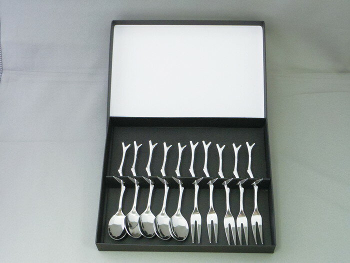 【直送品】小枝スプーン／フォーク 10P HRS-30-0910 小枝スプーン・小枝フォーク：各5 2024 STAGE GIFT..